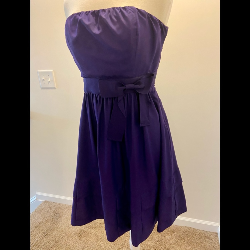 Strapless semi formal dress from The Limited